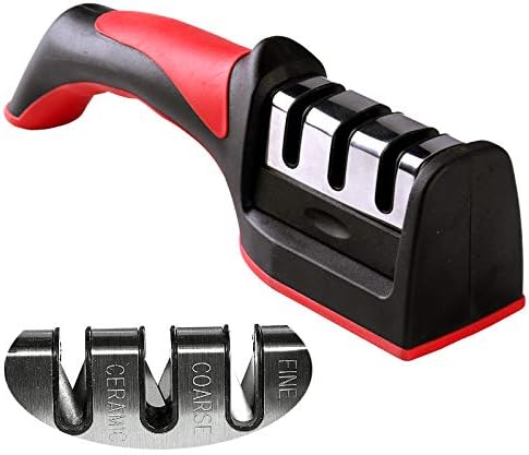 3-In-1 Diamond Coated Knife Sharpener