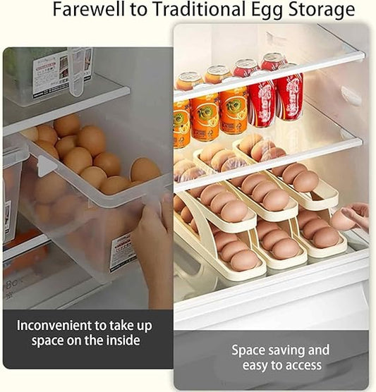 15-Egg Rolling Storage Box