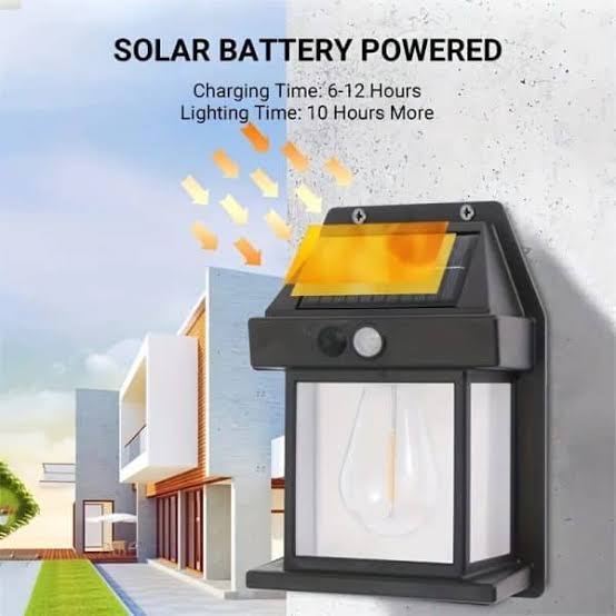 Sensor Solar Bulb Light for Camping & Outdoor Use
