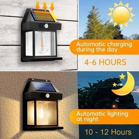 Sensor Solar Bulb Light for Camping & Outdoor Use
